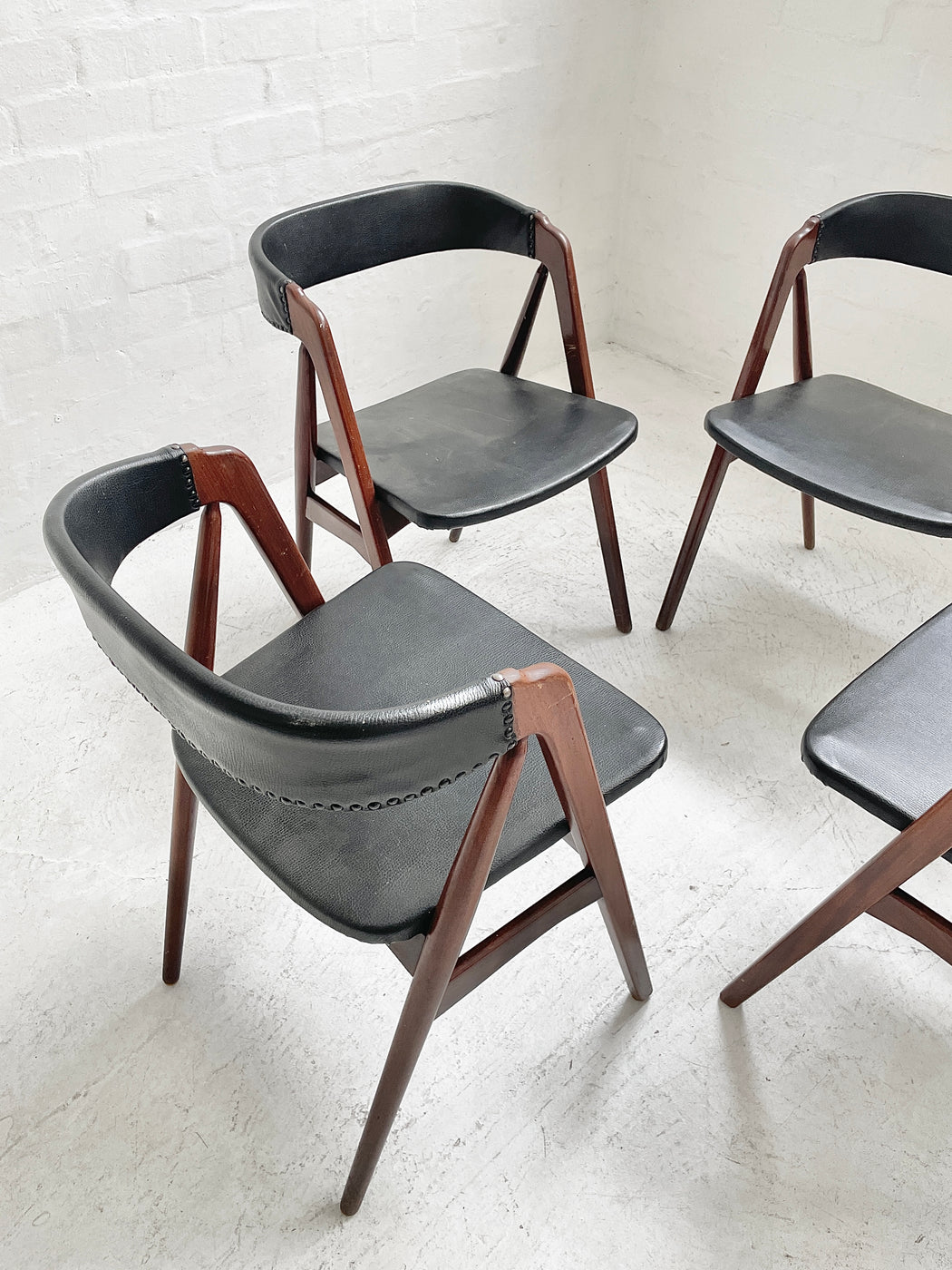 Th.Harlev 'Model 205' Teak Chairs