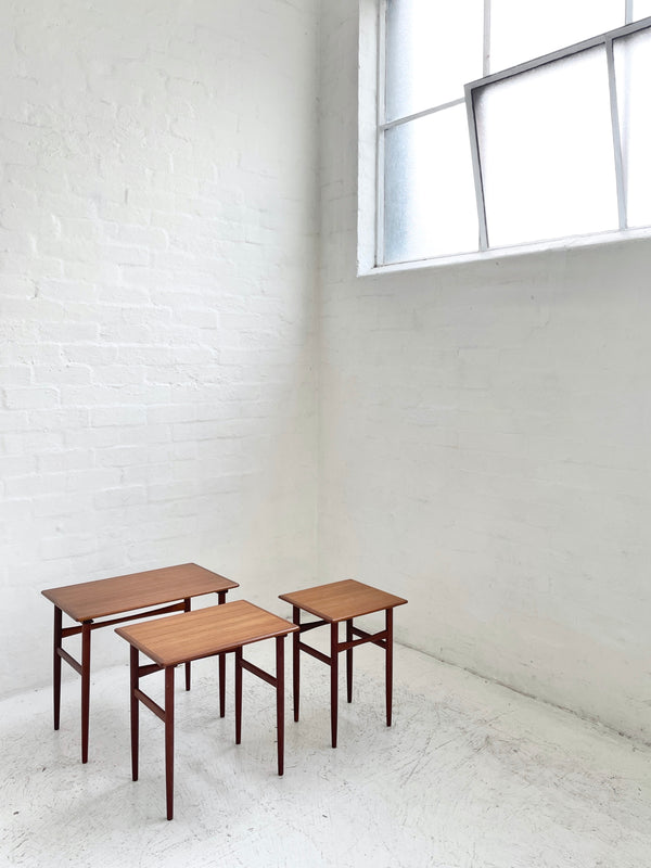 Danish Teak Nesting Tables