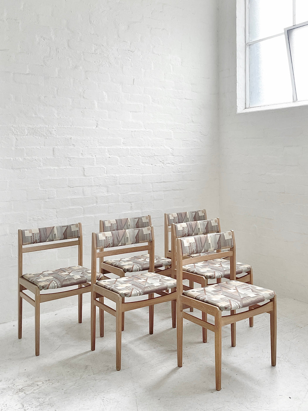 Henning Kjærnulf Oak Dining Chairs