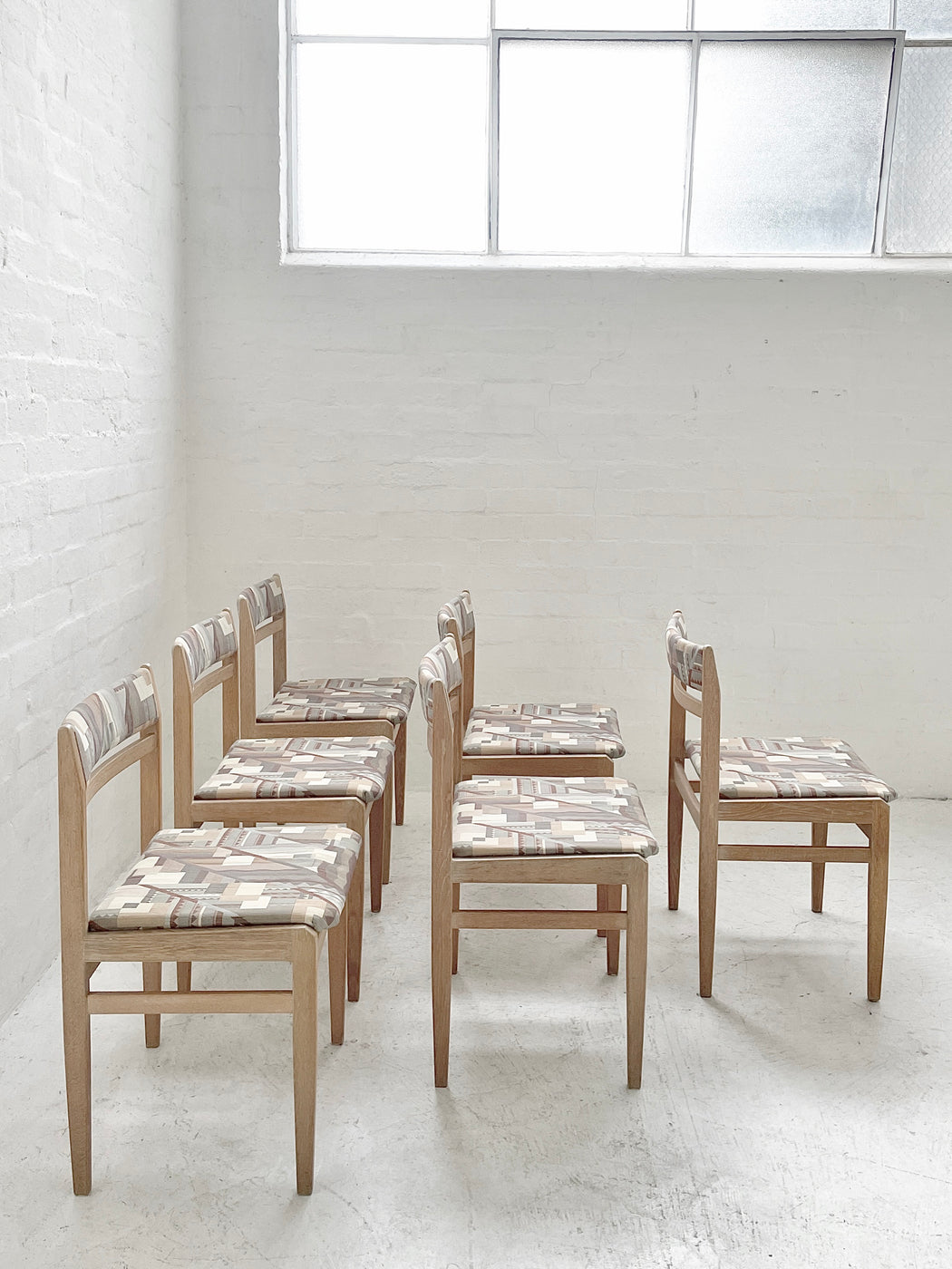 Henning Kjærnulf Oak Dining Chairs
