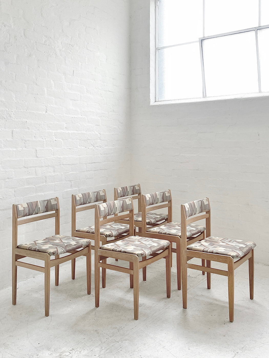 Henning Kjærnulf Oak Dining Chairs