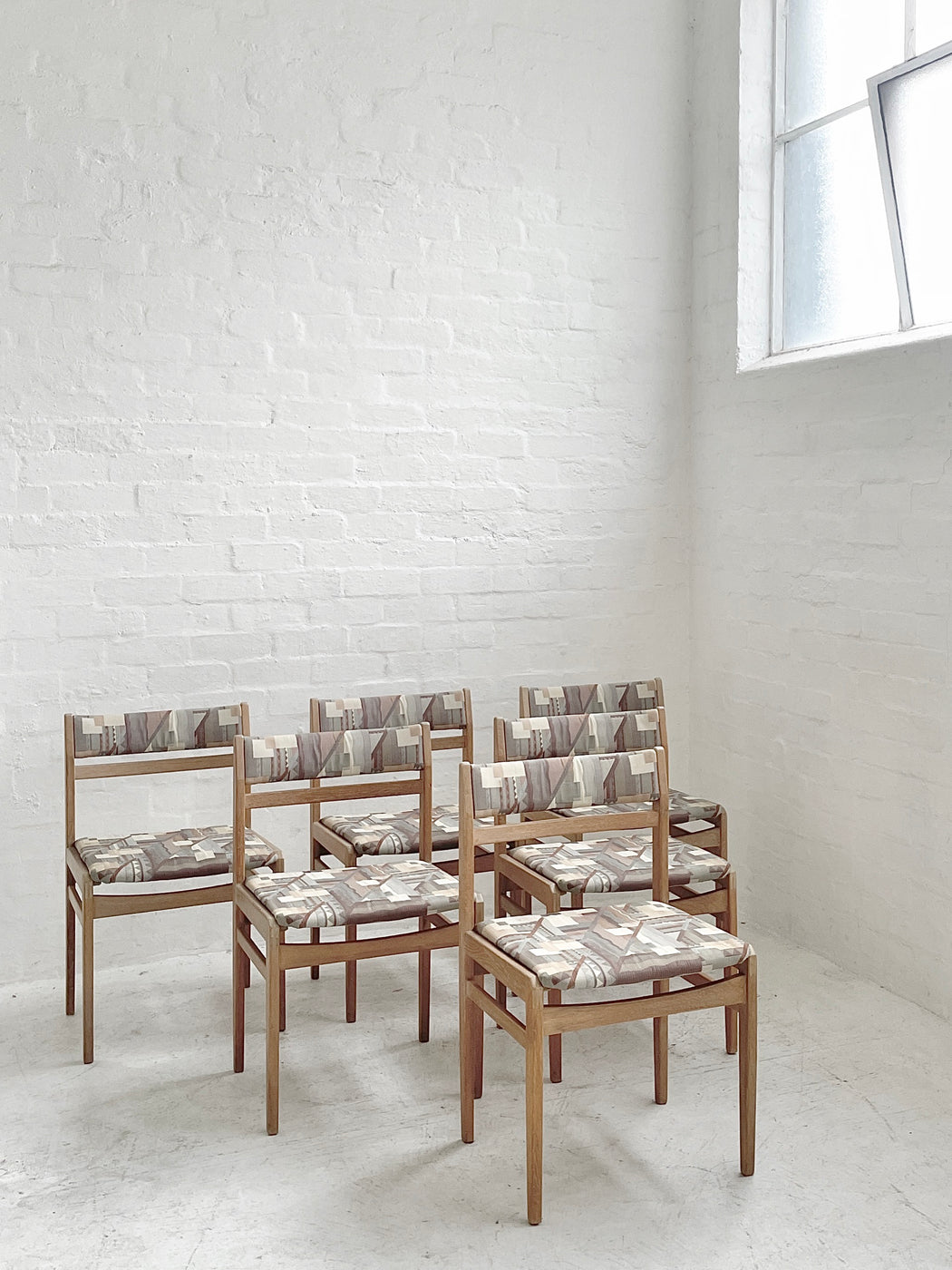Henning Kjærnulf Oak Dining Chairs