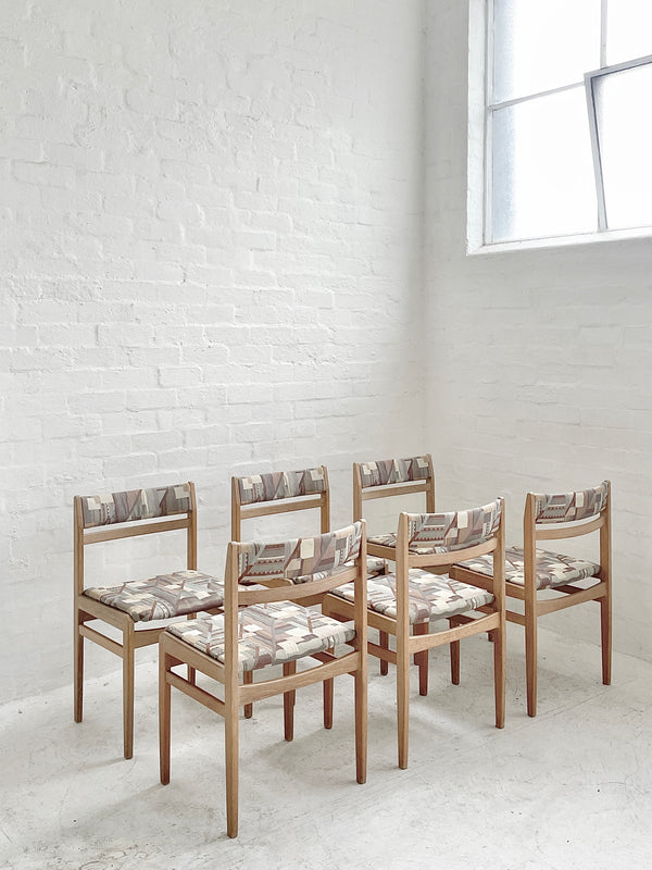 Henning Kjærnulf Oak Dining Chairs