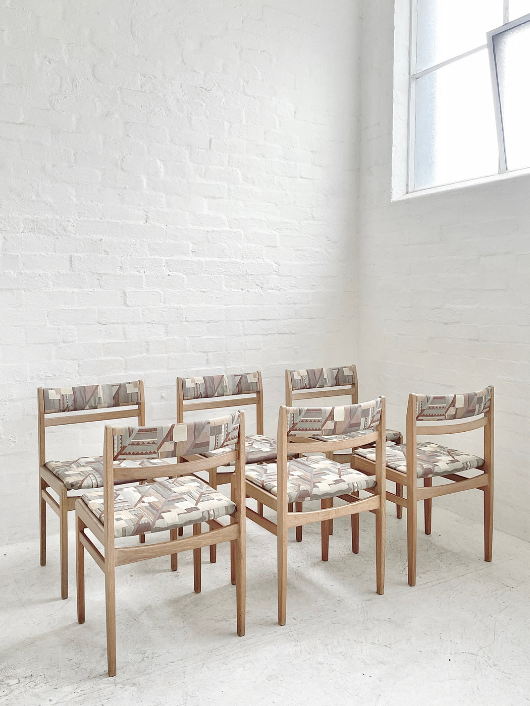 Henning Kjærnulf Oak Dining Chairs