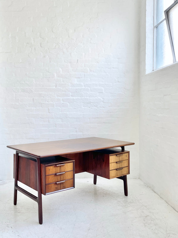 Omann Jun 'Model 75' Rosewood Desk