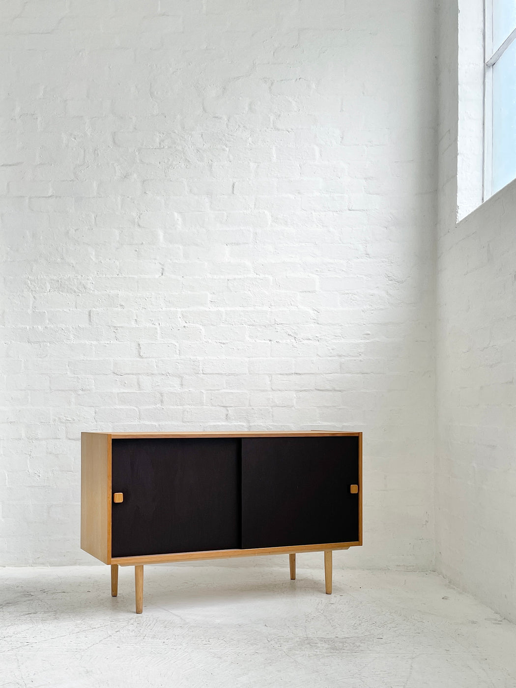 Danish Oak Sideboard Cabinet