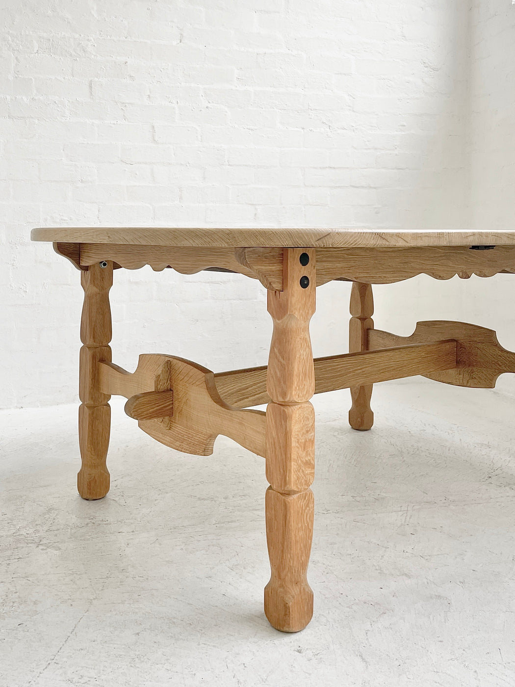 Henning Kjærnulf Oak 'Folk' Extension Table