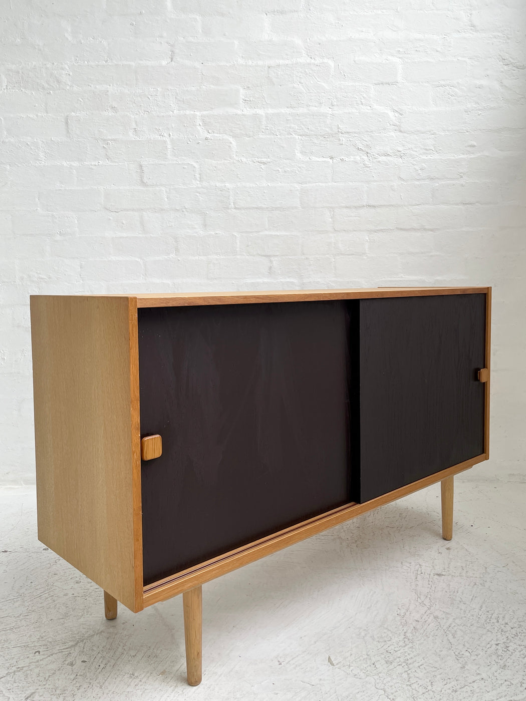 Danish Oak Sideboard Cabinet