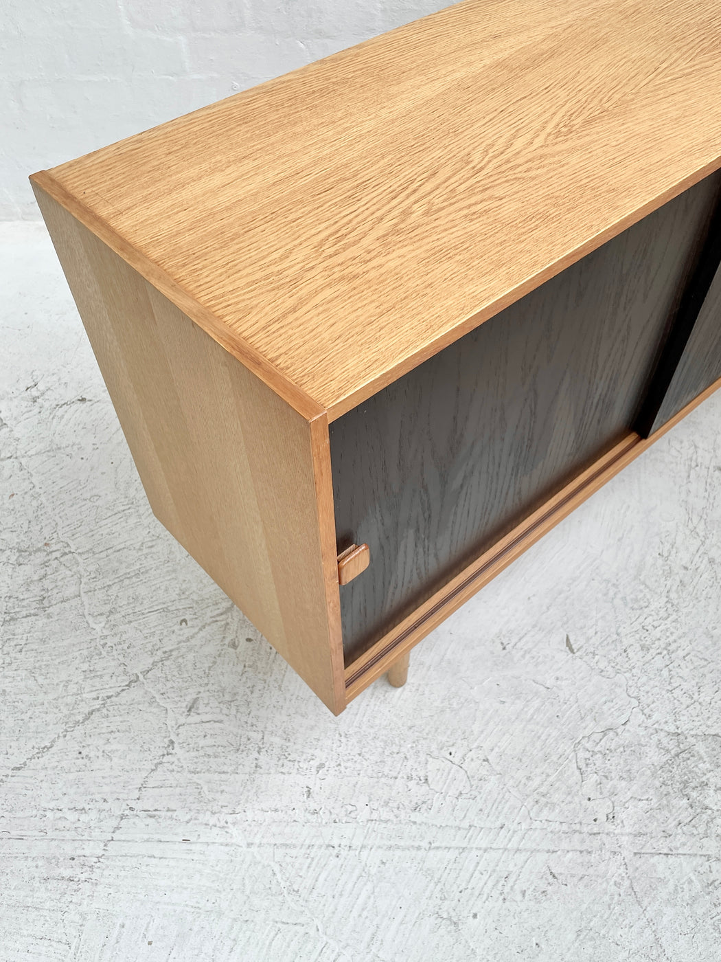 Danish Oak Sideboard Cabinet