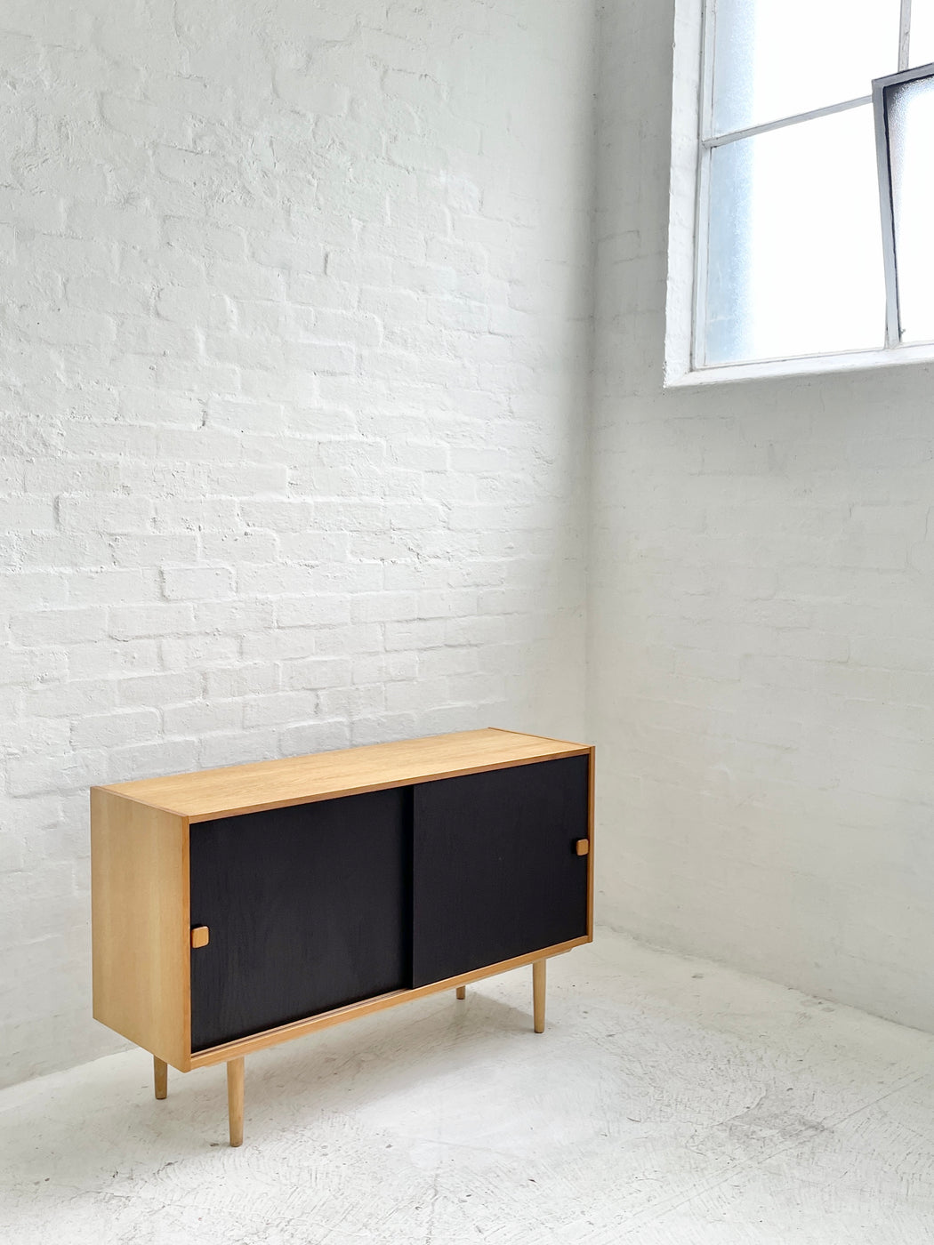 Danish Oak Sideboard Cabinet