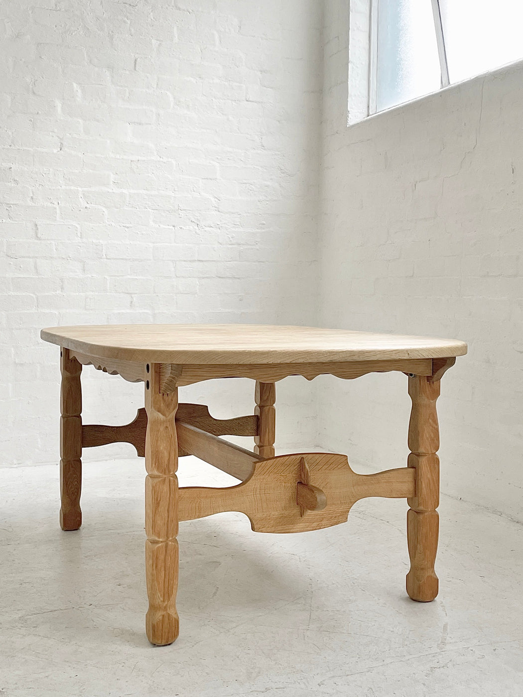 Henning Kjærnulf Oak 'Folk' Extension Table