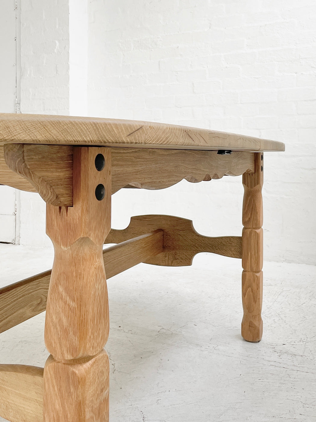 Henning Kjærnulf Oak 'Folk' Extension Table