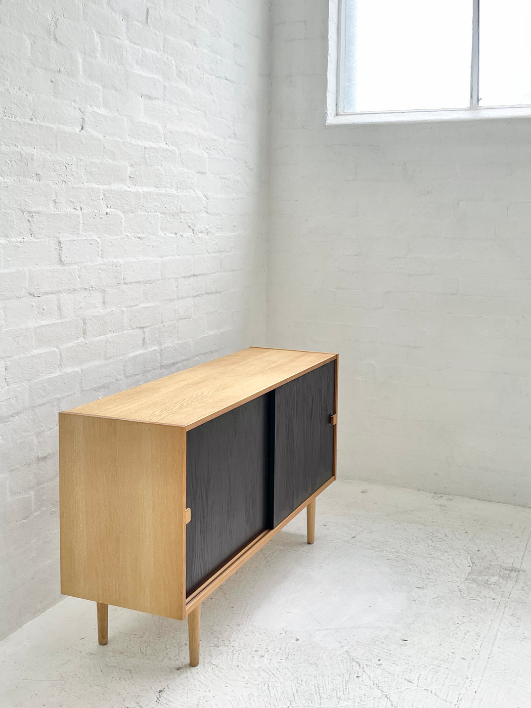 Danish Oak Sideboard Cabinet