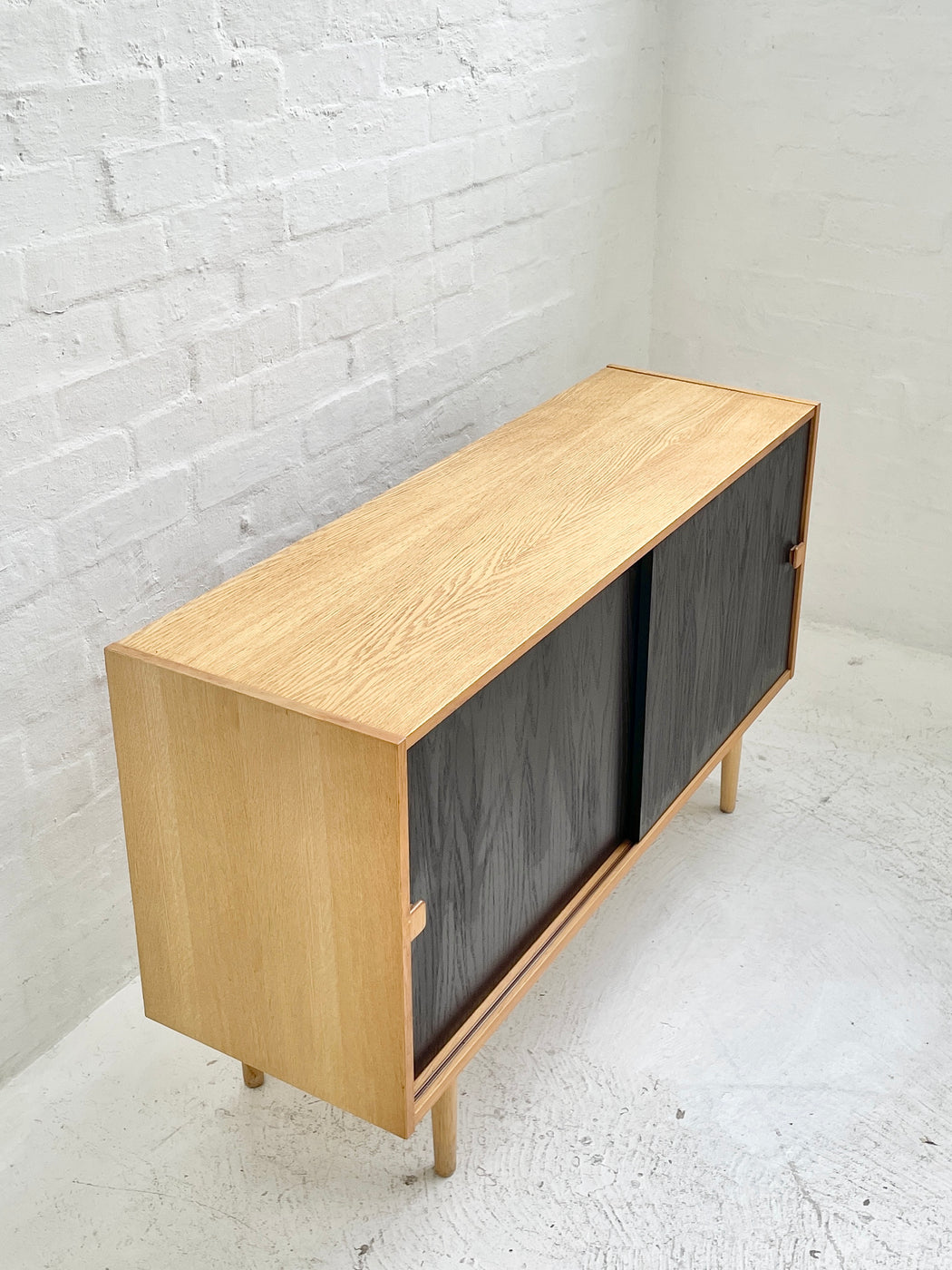 Danish Oak Sideboard Cabinet