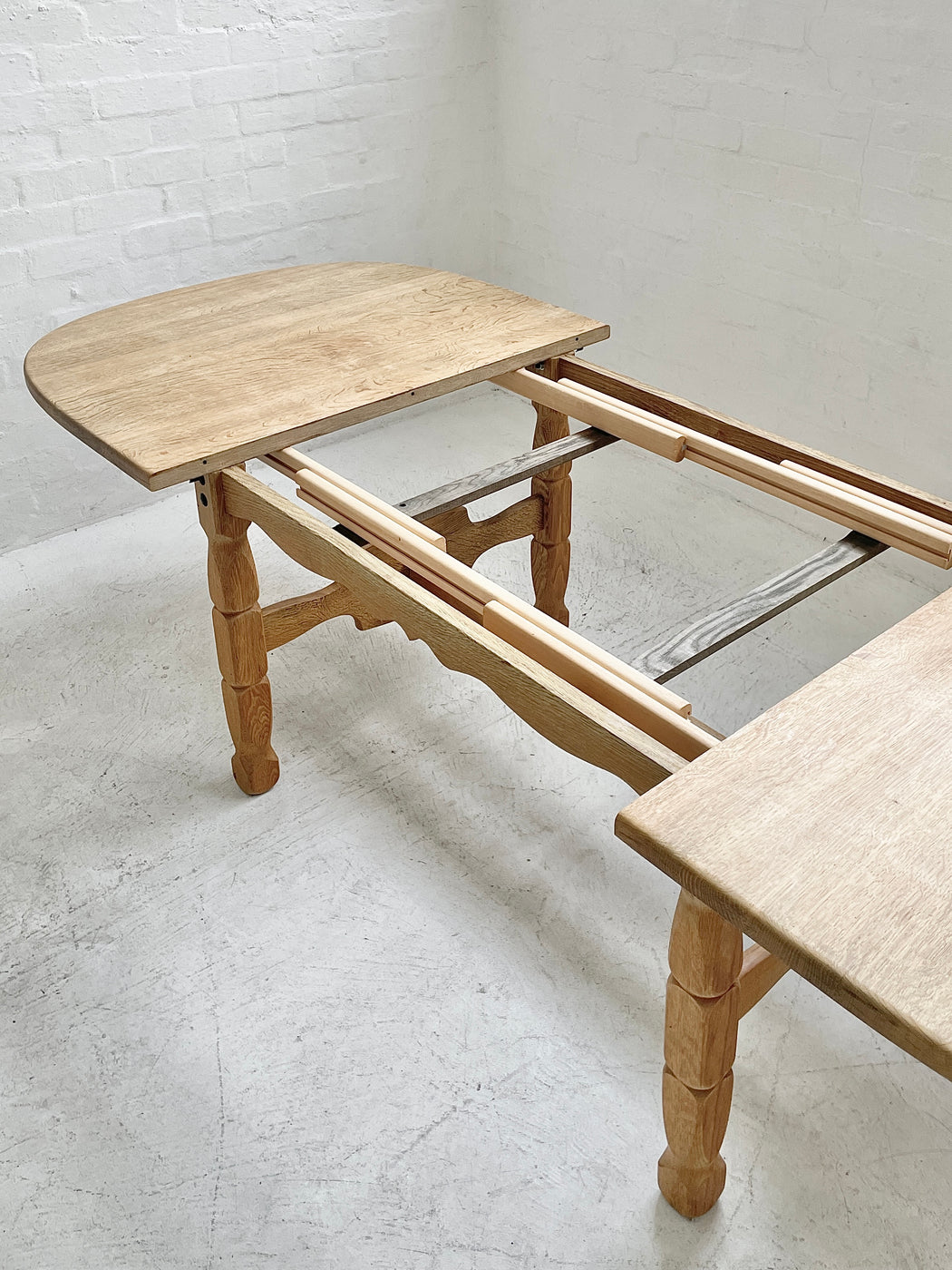 Henning Kjærnulf Oak 'Folk' Extension Table