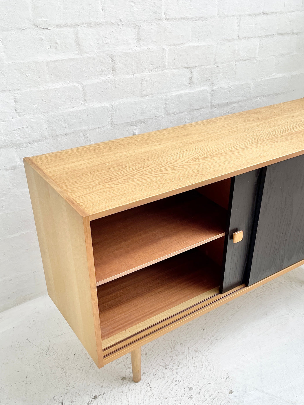 Danish Oak Sideboard Cabinet