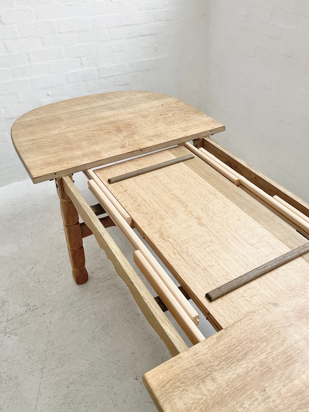 Henning Kjærnulf Oak 'Folk' Extension Table