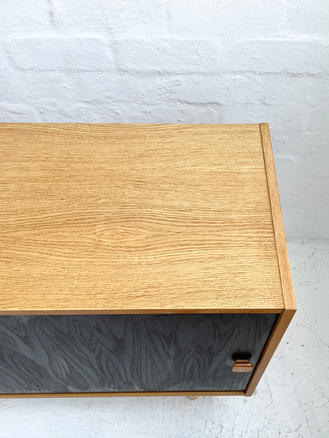 Danish Oak Sideboard Cabinet