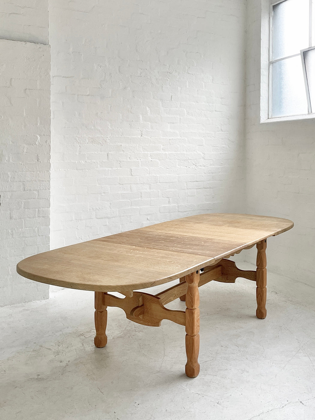 Henning Kjærnulf Oak 'Folk' Extension Table