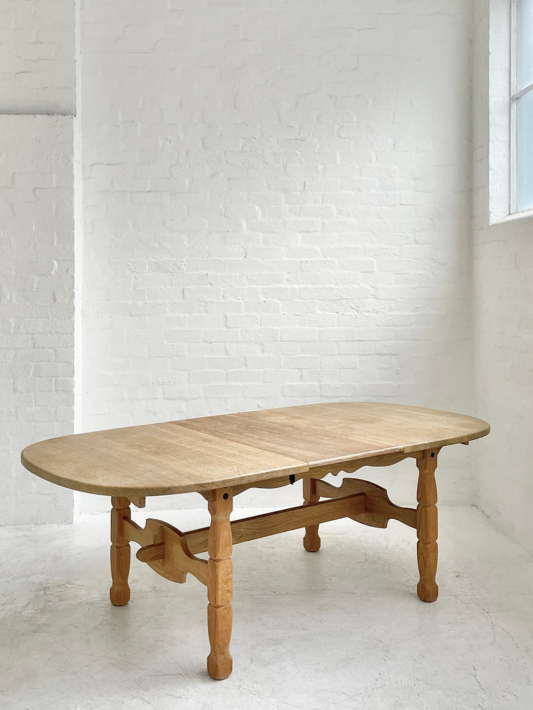 Henning Kjærnulf Oak 'Folk' Extension Table