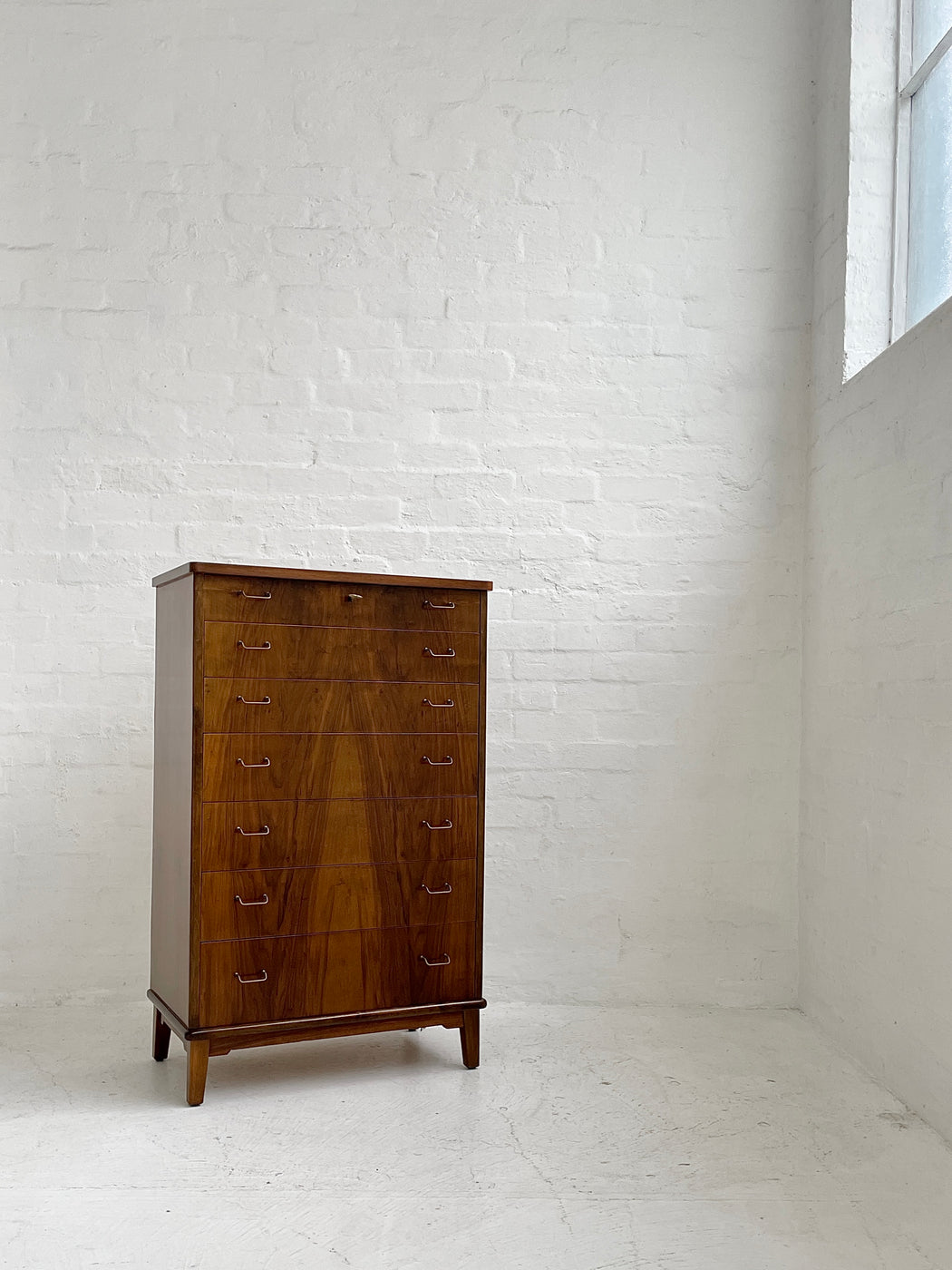 Danish Walnut Chest of Drawers