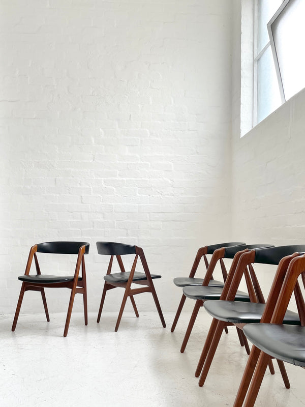 Th.Harlev 'Model 205' Teak Chairs