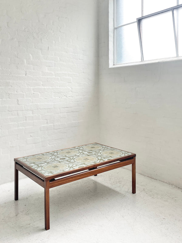 Danish Tile Top Coffee Table