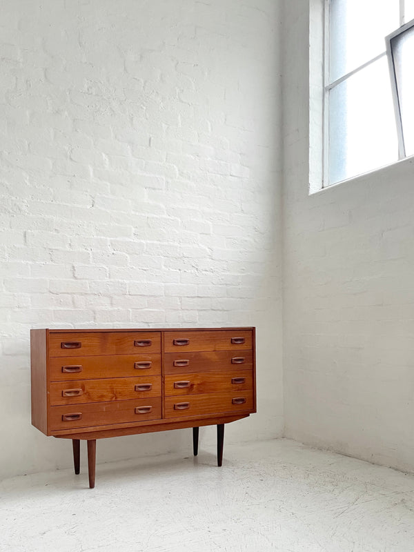 Danish Teak Sideboard Chest of Drawers
