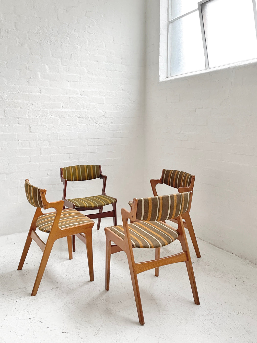 Set of four Danish Dining Chairs by 'Nova'