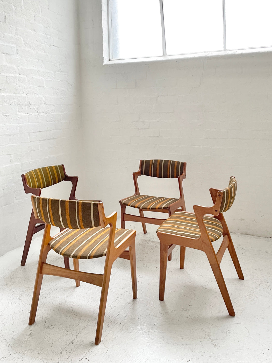 Set of four Danish Dining Chairs by 'Nova'