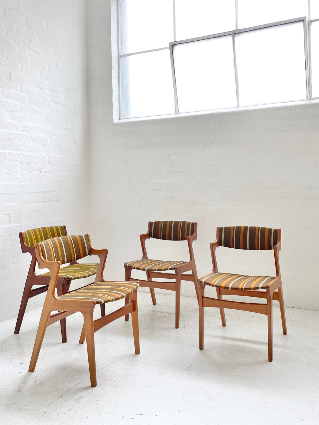 Set of four Danish Dining Chairs by 'Nova'