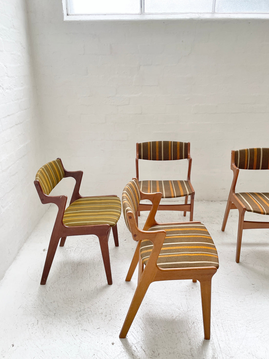 Set of four Danish Dining Chairs by 'Nova'