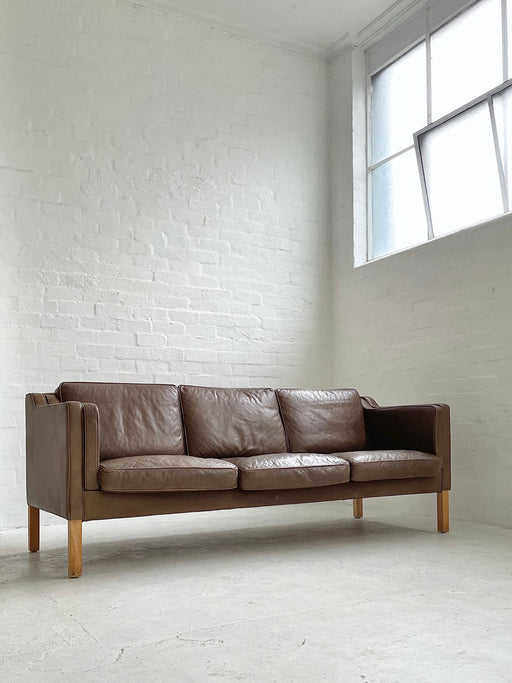 Mogens Hansen Leather Sofa