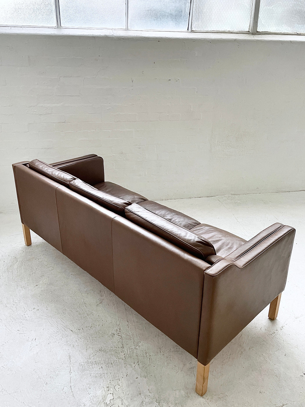 Mogens Hansen Leather Sofa