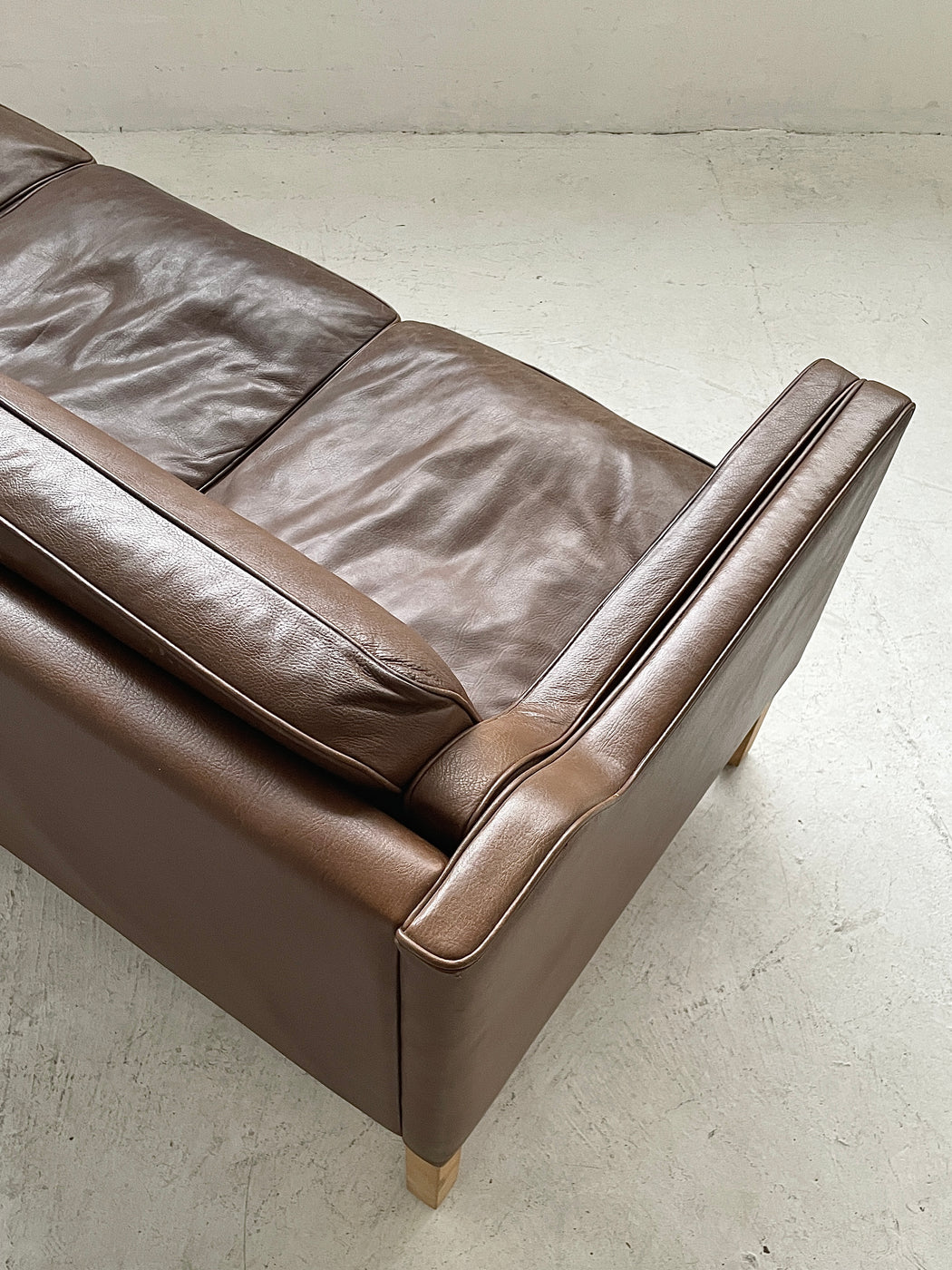 Mogens Hansen Leather Sofa
