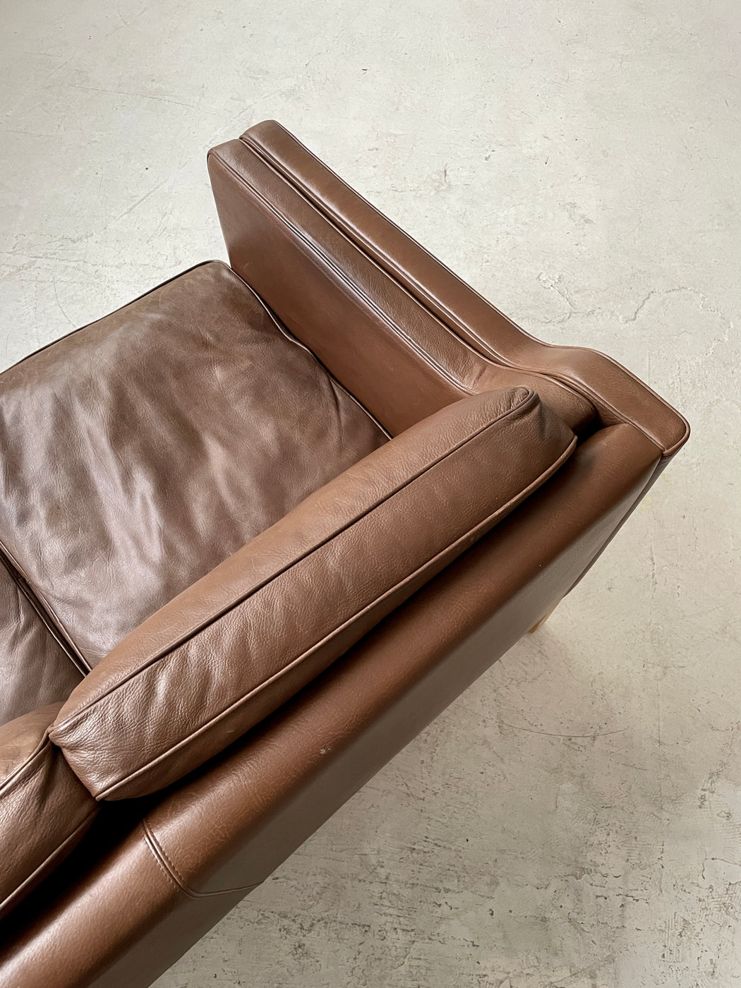 Mogens Hansen Leather Sofa