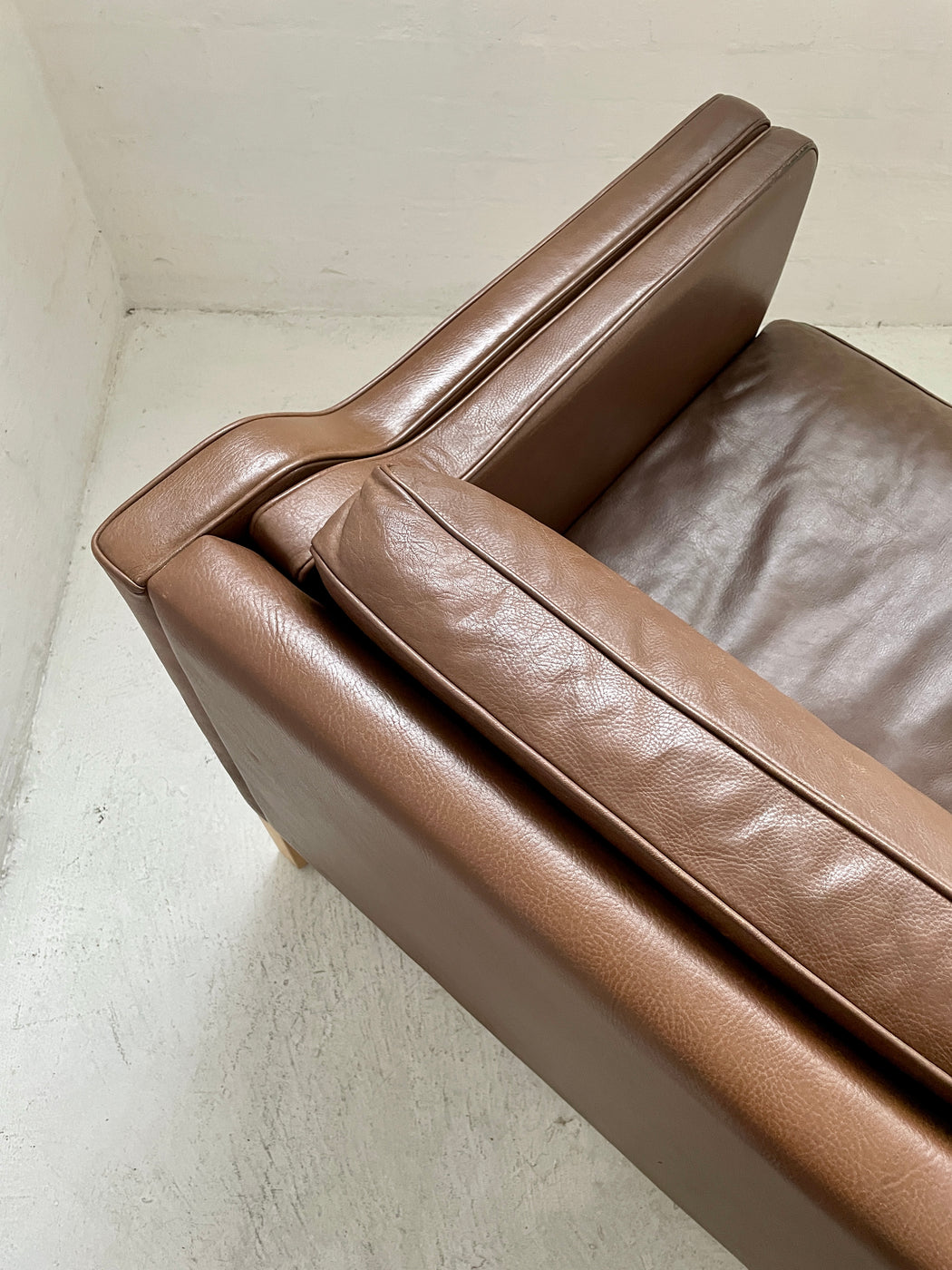 Mogens Hansen Leather Sofa
