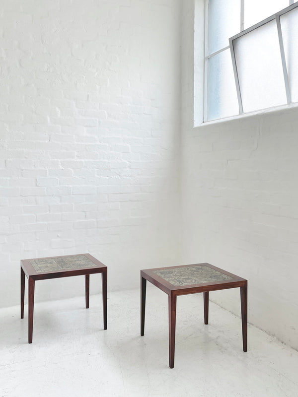 Severin Hansen Rosewood Side Tables