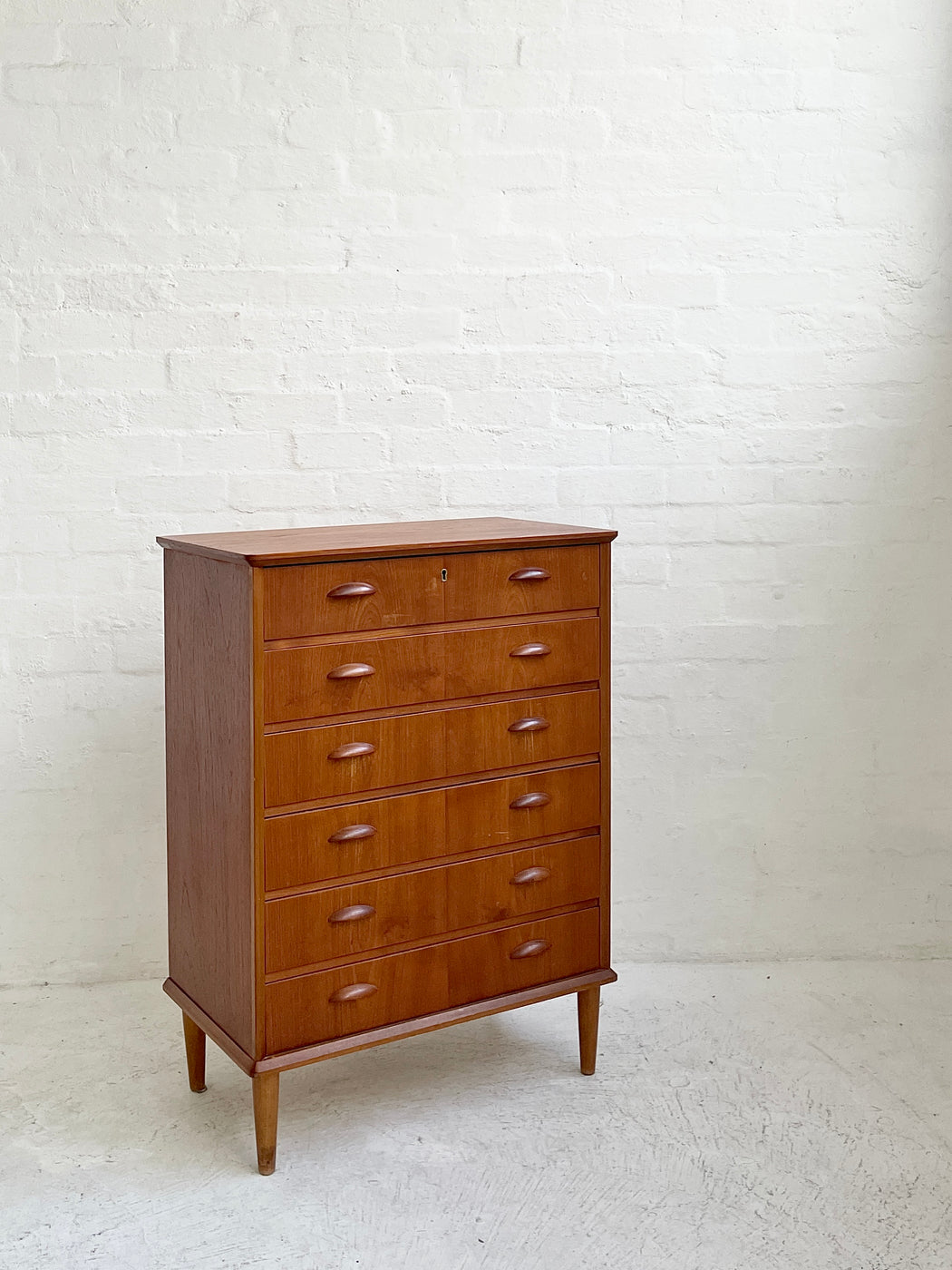 Danish Teak Chest of Drawers