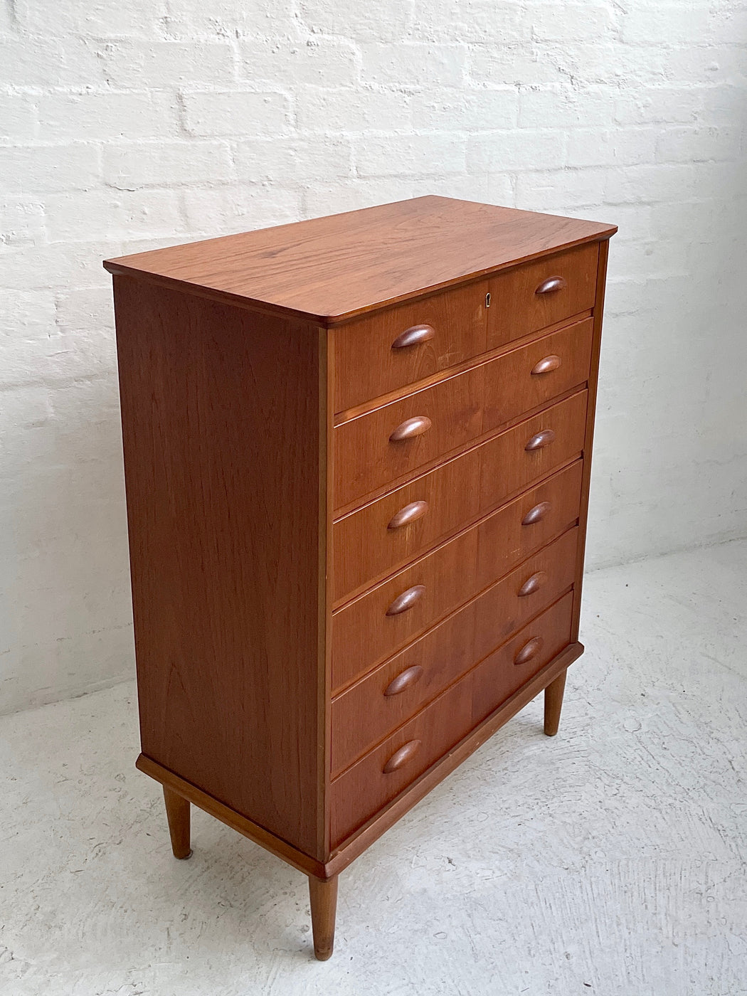 Danish Teak Chest of Drawers