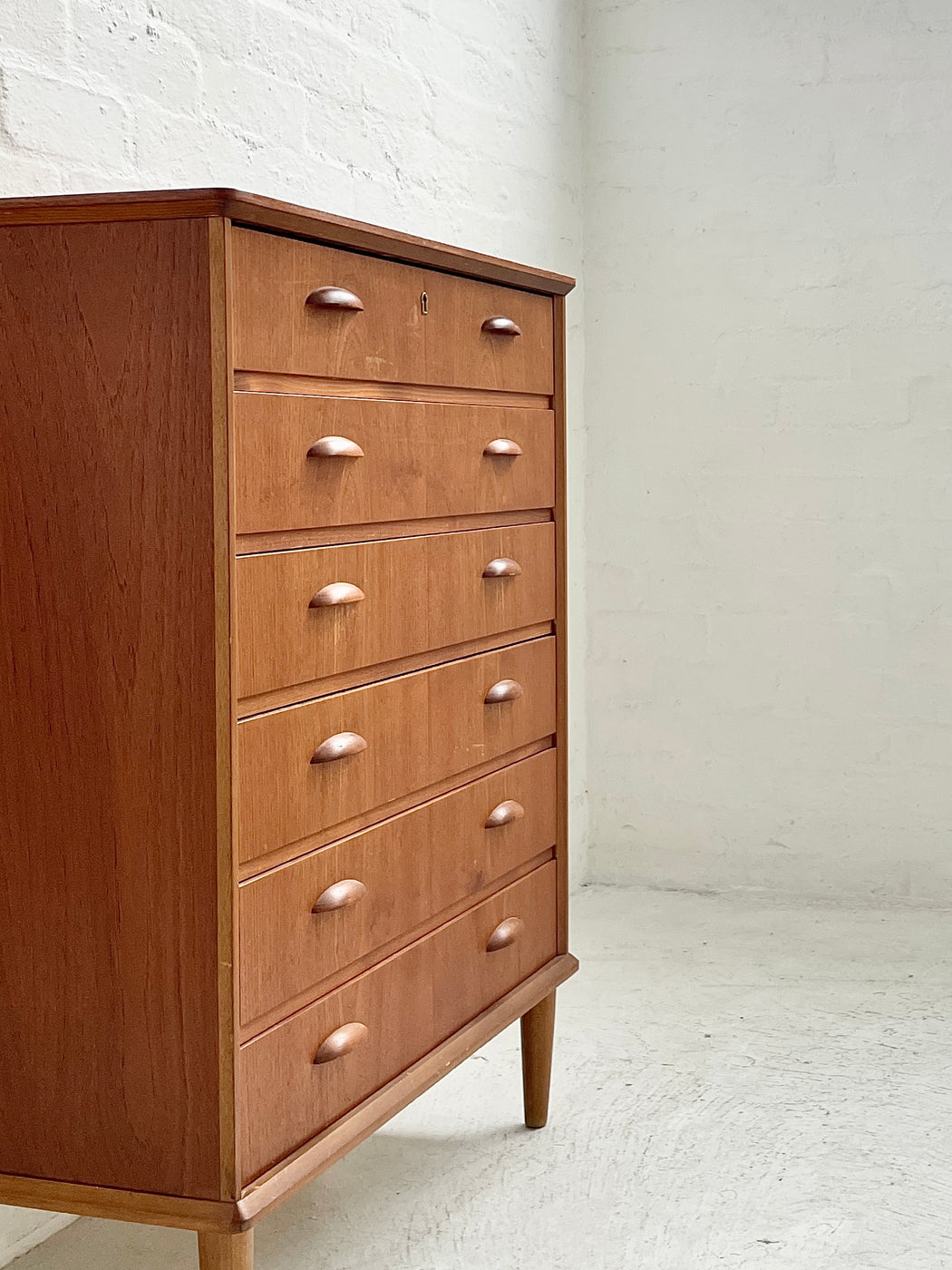 Danish Teak Chest of Drawers