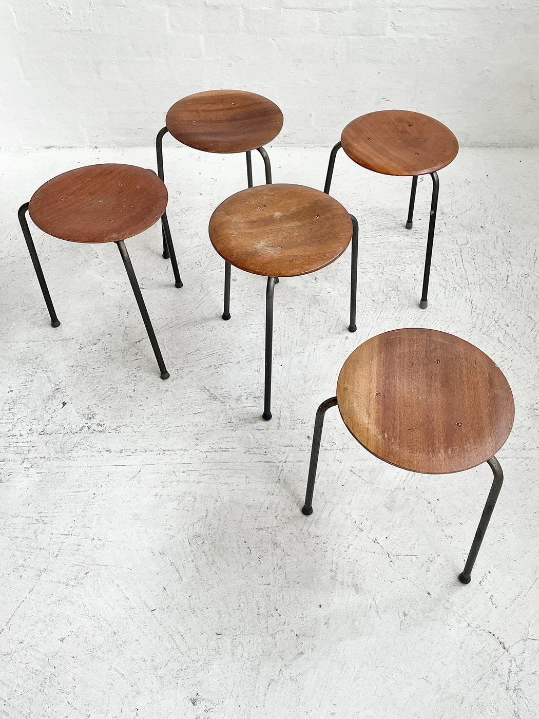 Danish Stacking Stool