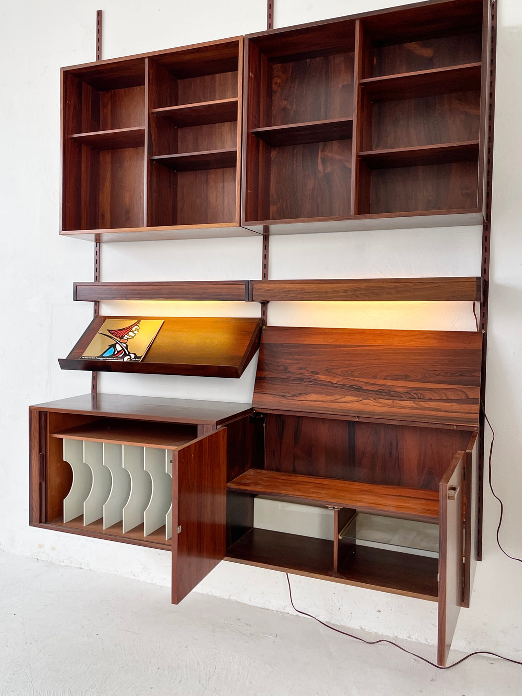 Kai Kristiansen Rosewood Wall System