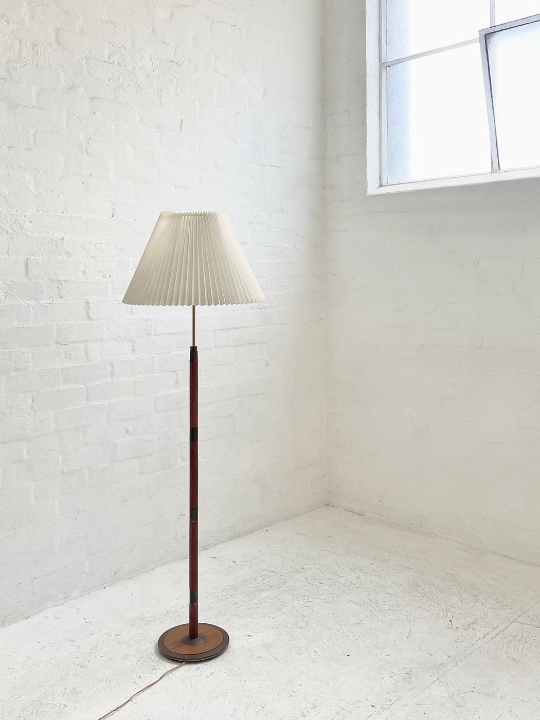 Danish Teak Standing Lamp
