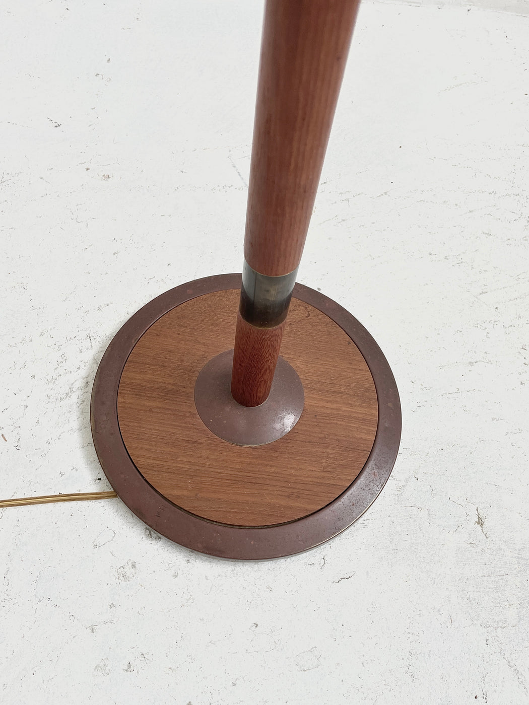 Danish Teak Standing Lamp