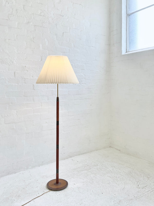 Danish Teak Standing Lamp