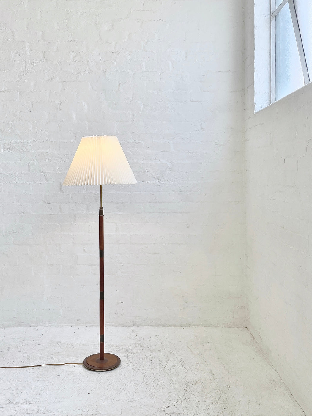 Danish Teak Standing Lamp