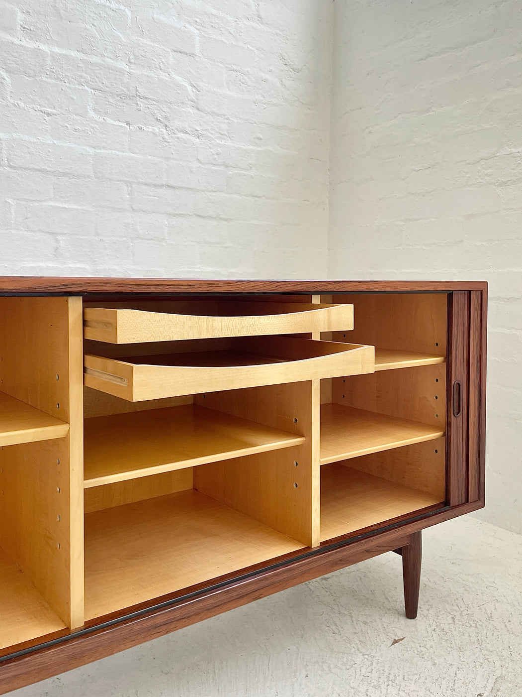 Rare Arne Vodder Rosewood Sideboard