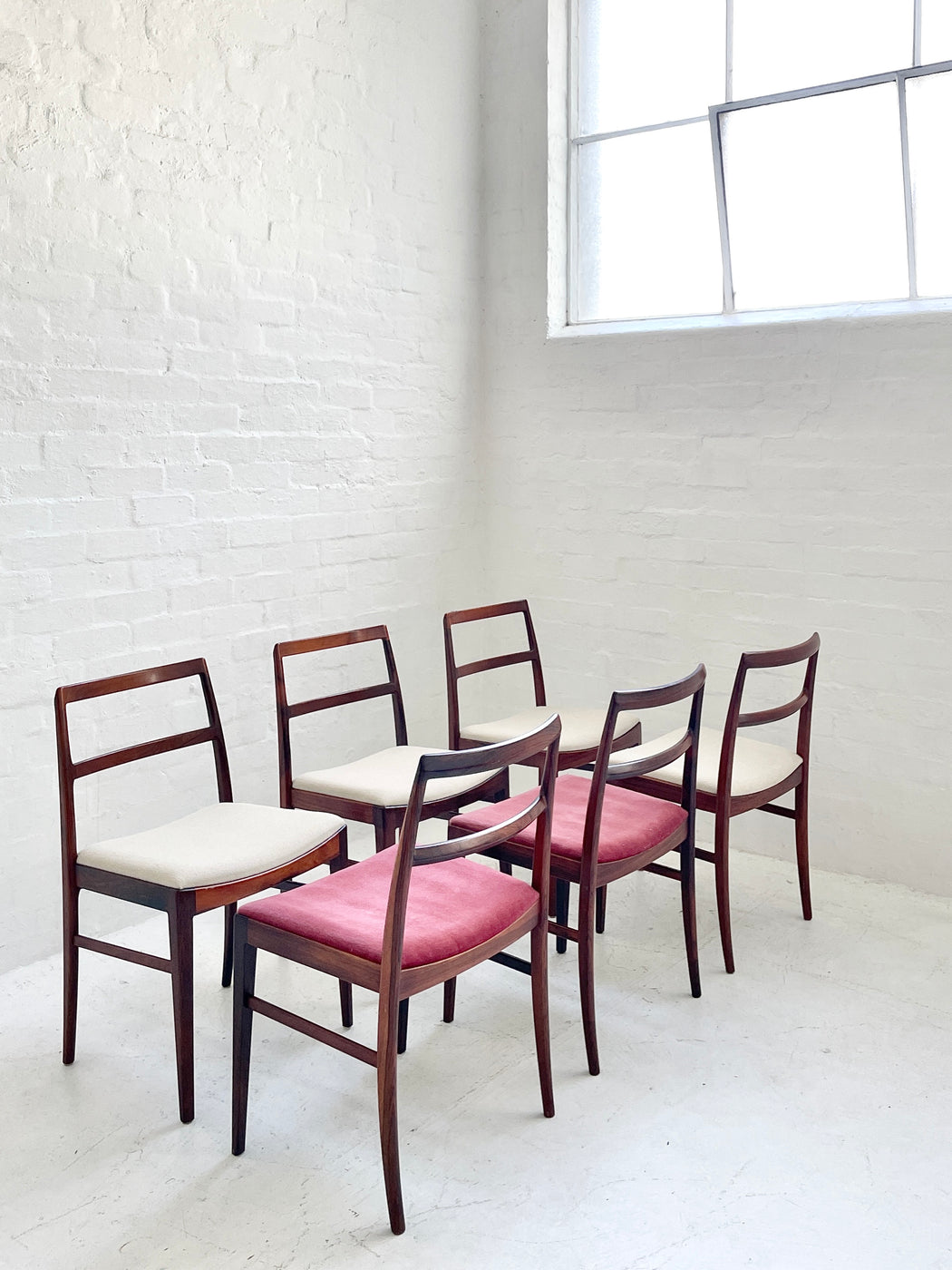 Six Arne Vodder 'model 430' Dining Chairs