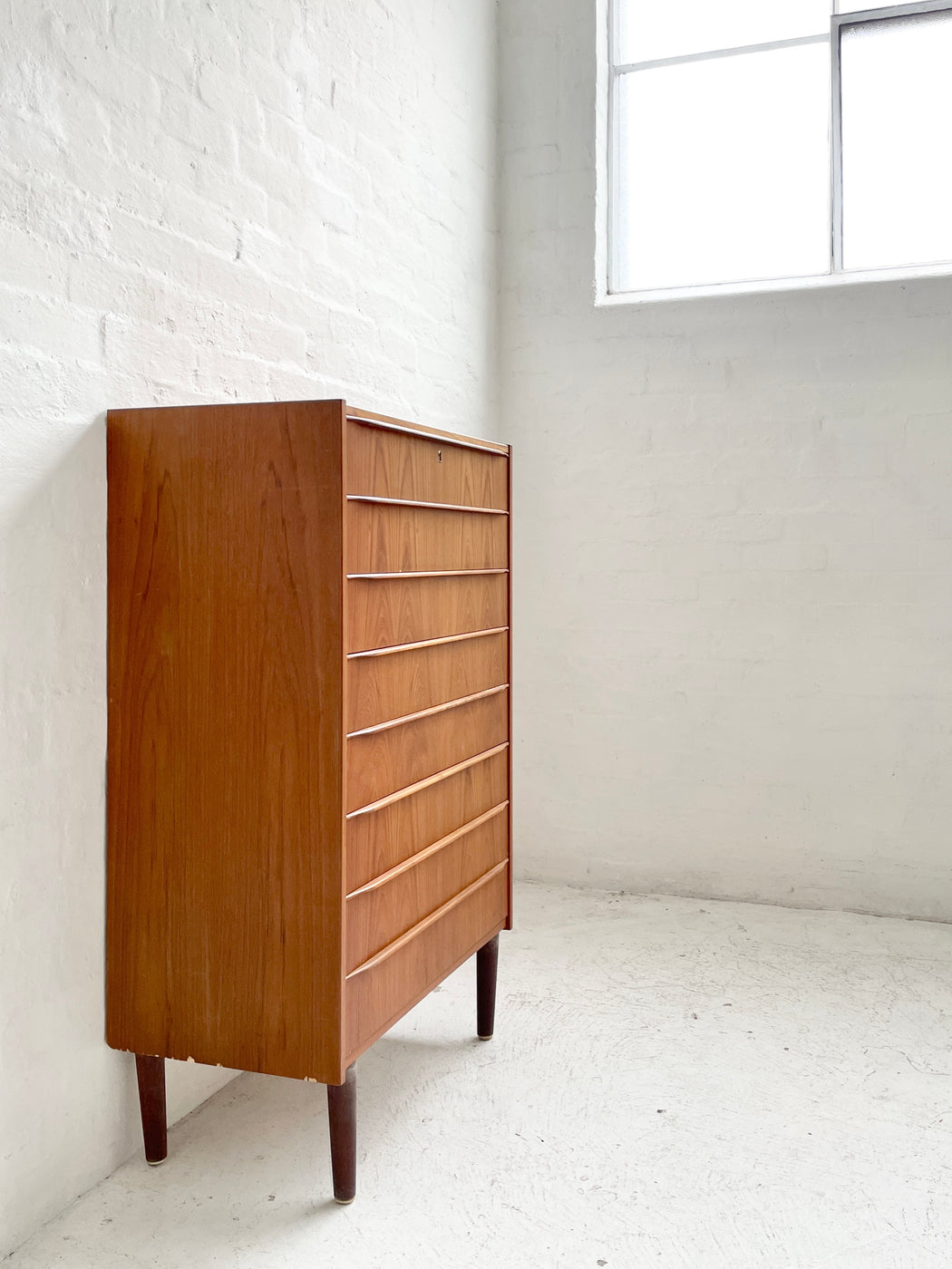 Large Danish 1960s Chest of Drawers